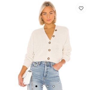 Line & Dot Scarlet cardigan, size XS